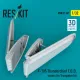 Reskit Rsu32-0167 1/32 F-105 Thunderchief F O D Covers For Trumpeter Kit 3d Printed