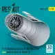 Reskit Rsu32-0237 1/32 F-16 Fighting Falcon F100-pw-220 Open Exhaust Nozzle For Tamiya Kit 3d Printed