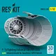 Reskit Rsu32-0238 1/32 F-16 Fighting Falcon F100-pw-220 Open Exhaust Nozzle For Academy / Afv Club Kit 3d Printed