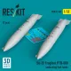 Reskit Rsu32-0243 1/32 Su-25 Frogfoot Ptb-800 Underwing Fuel Tanks 2 Pcs 3d Printed
