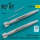Reskit Rsu32-0245 1/32 Mig-29 Fulcrum Underwing Ptb-1150 Fuel Tanks With Wing Pylons 2 Pcs 3d Printed