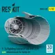 Reskit Rsu32-0252 1/32 F-16 Fighting Falcon F100-pw-229 Open Exhaust Nozzle For Tamiya Kit 3d Printed