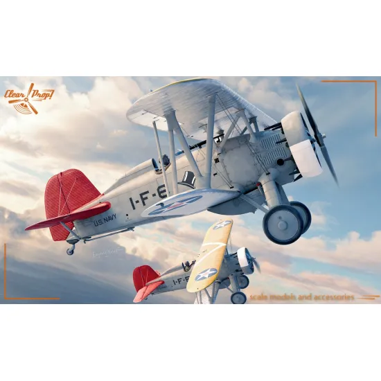 Clear Prop 4826 1/48 F4b-4 U S Navy Plastic Model Kit