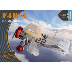 Clear Prop 4827 1/48 F4b-4 U S Marines Plastic Model Kit