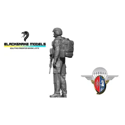 Black Snake Rhp-05 1/35 1st Rhp Soldier Franch Forces Resin Figure Kit