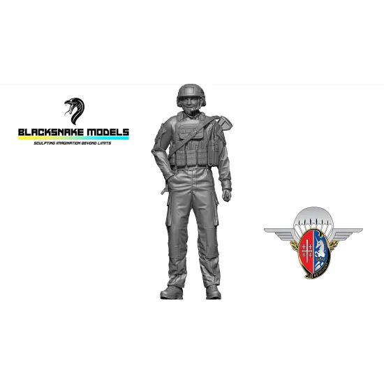 Black Snake Rhp-06 1/35 1st Rhp Soldier Franch Forces Resin Figure Kit