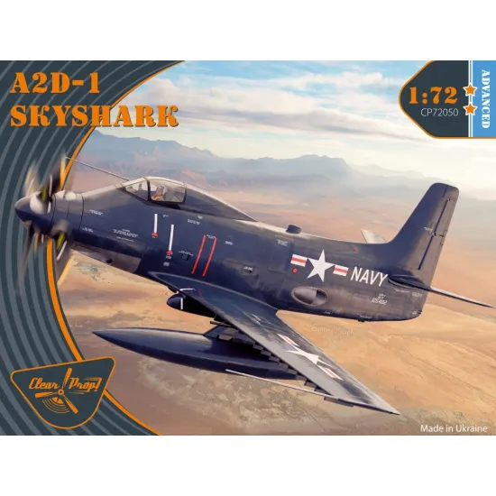 Clear Prop 72050 1/72 A2d-1 Skyshark Plastic Model Kit