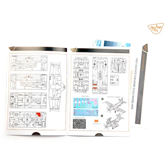 Clear Prop 72050 1/72 A2d-1 Skyshark Plastic Model Kit