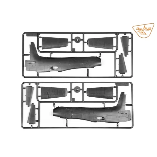 Clear Prop 72050 1/72 A2d-1 Skyshark Plastic Model Kit