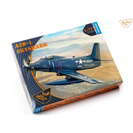 Clear Prop 72050 1/72 A2d-1 Skyshark Plastic Model Kit