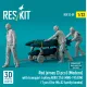 Reskit Rsf32-0059 1/32 Red Jersey 3 Pcs Modern With Transport Trolley Aero 21a Mhu-191a/M 1 Pcs For Mk 82 Family Bombs 3d Printed