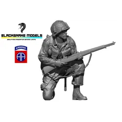 Black Snake Ab-82-04 1/35 Soldier 82nd Airborne Resin Figure Kit