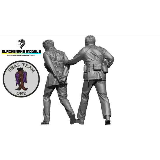Black Snake Seals-v-1-2 1/35 Seal Team One The Snatch Unexpected Guest Resin Kit