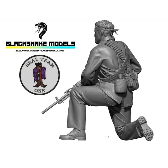 Black Snake Seals-v-06 1/35 Seal Team One Pig Gunner Unexpected Guest Resin Kit
