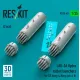 Reskit Rs35-0045 1/35 Lau-3a Hydra Rocket Launchers For Us Army Navy A/C H 2pcs 3d Printed