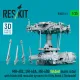 Reskit Rsu35-0061 1/35 Mh-60l Uh-60a Hh-60g Folded Main Rotor With Blade Fold Restraint Systems For Kitty Hawk Zimimodel 3d Printed