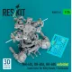 Reskit Rsu35-0062 1/35 Mh-60l Uh-60a Hh-60g Unfolded Main Rotor For Kitty Hawk Zimimodel 3d Printed
