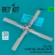 Reskit Rsu35-0063 1/35 Tail Rotor For Mh-60l Uh-60a Hh-60 For Kitty Hawk / Zimimodel 3d Printed