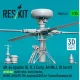 Reskit Rsu35-0066 1/35 Ah-64 Apache A D E Early Ah Mk I Di Saraf Unfolded Main Rotor Early Blades Mumt An/Apg-78 Longbow/Adss For Takom/Snowman Kit 3d Printed