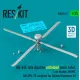 Reskit Rsu35-0067 1/35 Ah-64e Late Apache Unfolded Main Rotor Late Blades Mumt An/Apg-78 Longbow For Takom/Snowman Kit 3d Printed