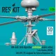 Reskit Rsu35-0067 1/35 Ah-64e Late Apache Unfolded Main Rotor Late Blades Mumt An/Apg-78 Longbow For Takom/Snowman Kit 3d Printed
