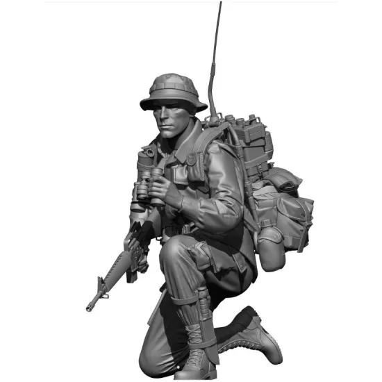Black Snake Lrrp-02 1/35 Wires Radio Operator 1st Infantry Division Big Red One Lrrp
