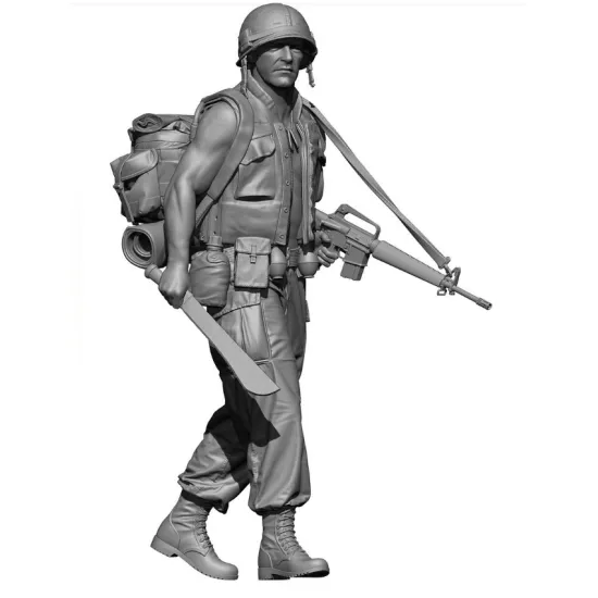 Black Snake Bro-01 1/35 Us Soldier Big Red One Vietnam War