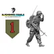 Black Snake Bro-03 1/35 Us Soldier Big Red One Vietnam War Resin Figure Kit