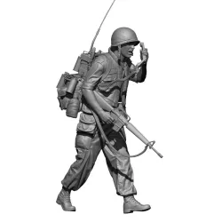 Black Snake Bro-03 1/35 Us Soldier Big Red One Vietnam War Resin Figure Kit