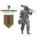 Black Snake Bro-06 1/35 Us Soldier Big Red One Vietnam War Resin Figure Kit