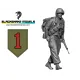 Black Snake Bro-07 1/35 Us Soldier Big Red One Vietnam War Resin Figure Kit