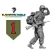 Black Snake Bro-08 1/35 Us Soldier Big Red One Vietnam War Resin Figure Kit