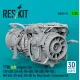 Reskit Rsu35-0070 1/35 T700 Left Engine Sh-60b Sh-60f Hh-60h Mh-60r Mh-60s Mh-60l Uh-60a Hh-60 For Kitty Hawk / Zimimodel Kit 3d Printed