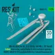 Reskit Rsu35-0078 1/35 Ah-64 Apache A D E Early Ah Mk I Di Saraf Folded Main Rotor Early Blades Fold Restraint Systems Mumt An/Apg-78 Longbow/Adss For Takom/Snowman Kit 3d Printed