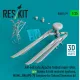 Reskit Rsu35-0079 1/35 Ah-64e Late Apache Folded Main Rotor Late Blades Fold Restraint Systems Mumt An/Apg-78 Longbow For Takom/Snowman Kit 3d Printed