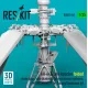 Reskit Rsu35-0080 1/35 Ah-64e Late Apache Folded Main Rotor Late Blades Fold Restraint Systems Mumt Mumt-x For Takom/Snowman Kit 3d Printed