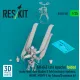 Reskit Rsu35-0080 1/35 Ah-64e Late Apache Folded Main Rotor Late Blades Fold Restraint Systems Mumt Mumt-x For Takom/Snowman Kit 3d Printed
