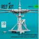 Reskit Rsu35-0084 1/35 Ah-64a Apache Main Rotor With Blades And Adss Radar For Trumpeter Kit 3d Printed