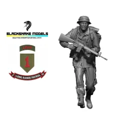 Black Snake Lrrp-07 1/35 Soldier Speed 1st Infantry Division Big Red One Lrrp