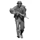 Black Snake Lrrp-07 1/35 Soldier Speed 1st Infantry Division Big Red One Lrrp