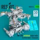 Reskit Rsu35-0094 1/35 Mh-60s Unfolded Main Rotor For Kitty Hawk / Zimimodel 3d Printed