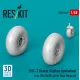Reskit Rs48-0461 1/48 Dhc-2 Beaver Alaskan Bushwheel Tires 35/15/10 Set For Dora Wings Kit 3d Printed