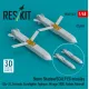Reskit Rs48-0542 1/48 Storm Shadow/Scalp Eg Missiles 2 Pcs Su-24 Tornado Eurofighter Typhoon Mirage 2000 Rafale Nimrod 3d Printed