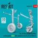 Reskit Rsu48-0373 1/48 Su-27/Su-27ub Flanker Landing Gears Late With Weighted Wheels Set For Gwh Kit 3d Printed
