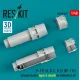 Reskit Rsu48-0471 1/48 F-111 A B C D E Ef-111 Exhaust Nozzles Open Closed For Hobbyboss Kit 3d Printed