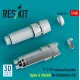 Reskit Rsu48-0472 1/48 F-111f Exhaust Nozzles Open Closed For Hobbyboss Kit 3d Printed
