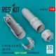 Reskit Rsu48-0473 1/48 F-111 A B C D E Ef-111 Exhaust Nozzles Open Closed For Academy Kit 3d Printed