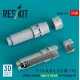 Reskit Rsu48-0473 1/48 F-111 A B C D E Ef-111 Exhaust Nozzles Open Closed For Academy Kit 3d Printed