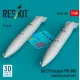 Reskit Rsu48-0568 1/48 Su-25 Frogfoot Ptb-800 Underwing Fuel Tanks 2 Pcs 3d Printed