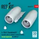 Reskit Rsu48-0572 1/48 A-10a/C Thunderbolt Ii Nacelles With Air Intakes Exhaust Nozzles Close Engine Bay For Gwh Kit 3d Printed